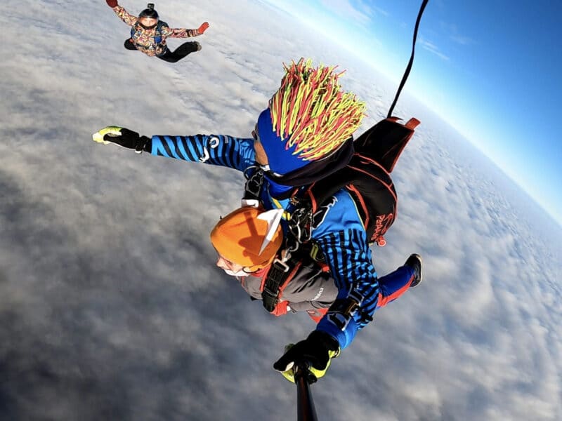 Фото-видеосъемка вашего прыжка с парашютом